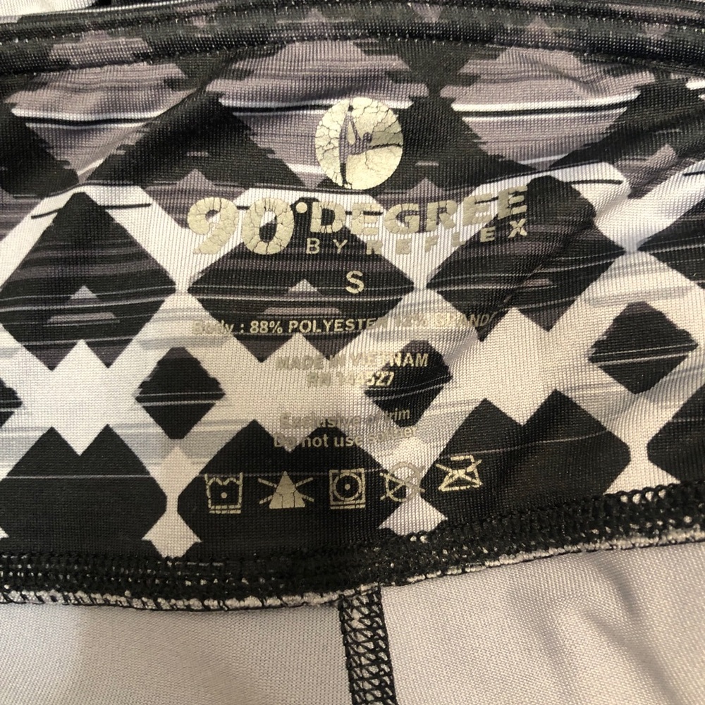 90 Degree Reflex Geo Yoga‎ Leggings Athletic Southwestern Small (A2) - Picture 4 of 4